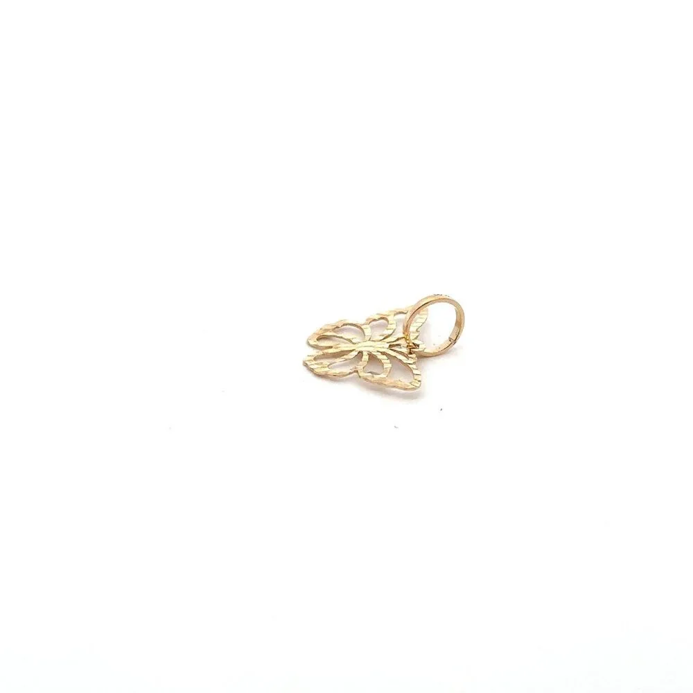 18K Gold Pendant Butterfly - Picture 7 of 12